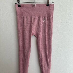 Gymshark Women’s Dusty Pink Seamless Leggings